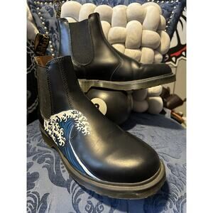 Dr Martens Hokusai The Wave Bex Chelsea Boots Size 11/EU43